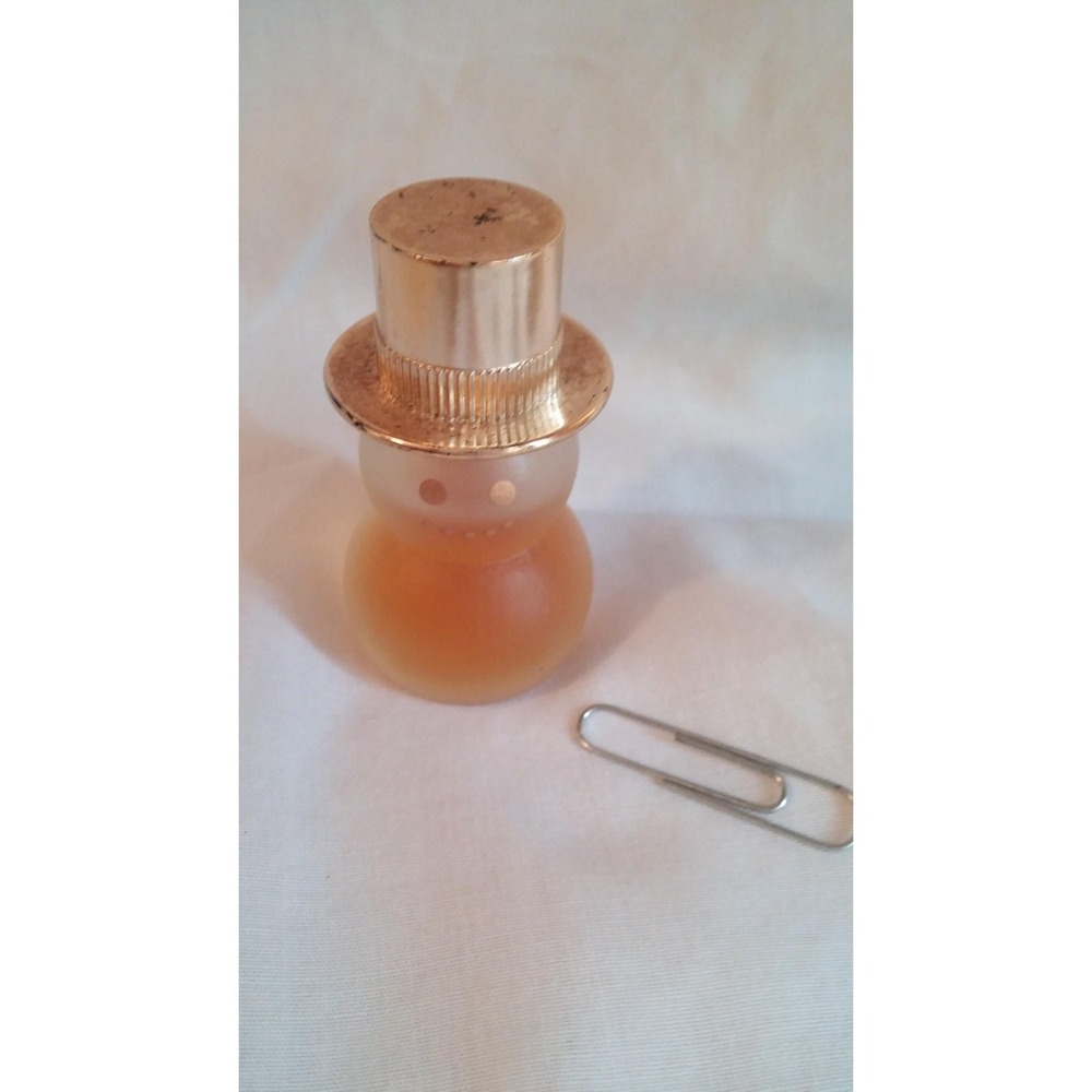 1970s Avon snowman cotillion perfume bottle, collectible avon perfume bottle